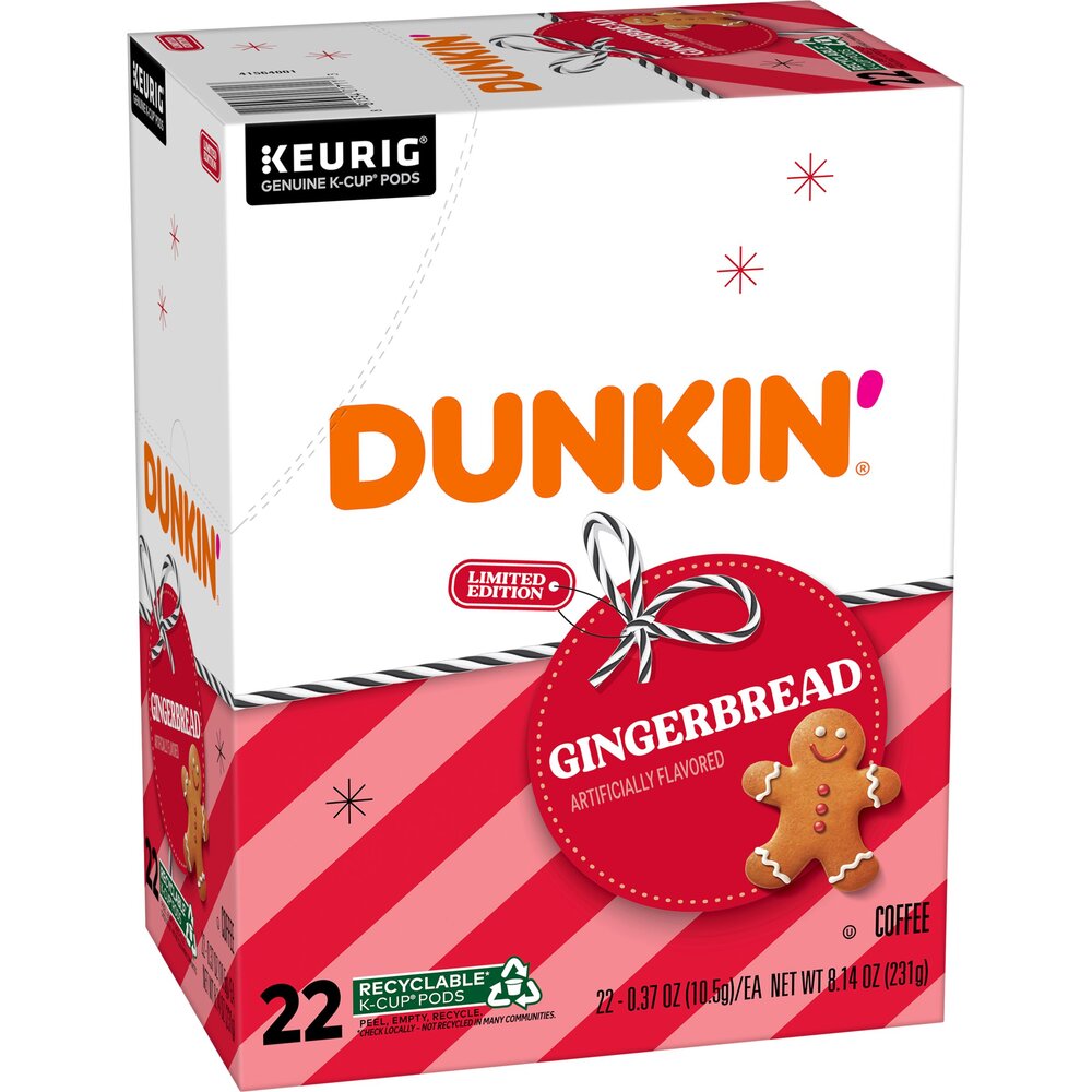 Gingerbread Artificially Flavored K Cup pods