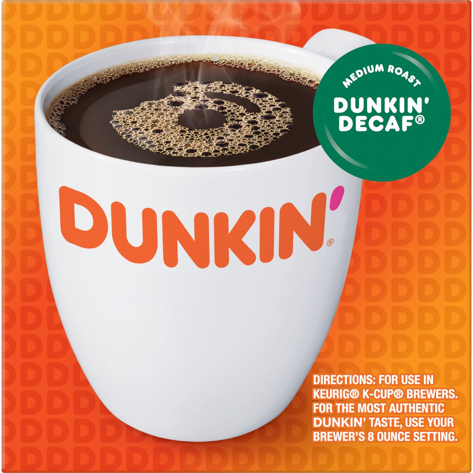 Dunkin' Original Blend Medium Roast Coffee, 22 Keurig K-Cup Pods for sale North